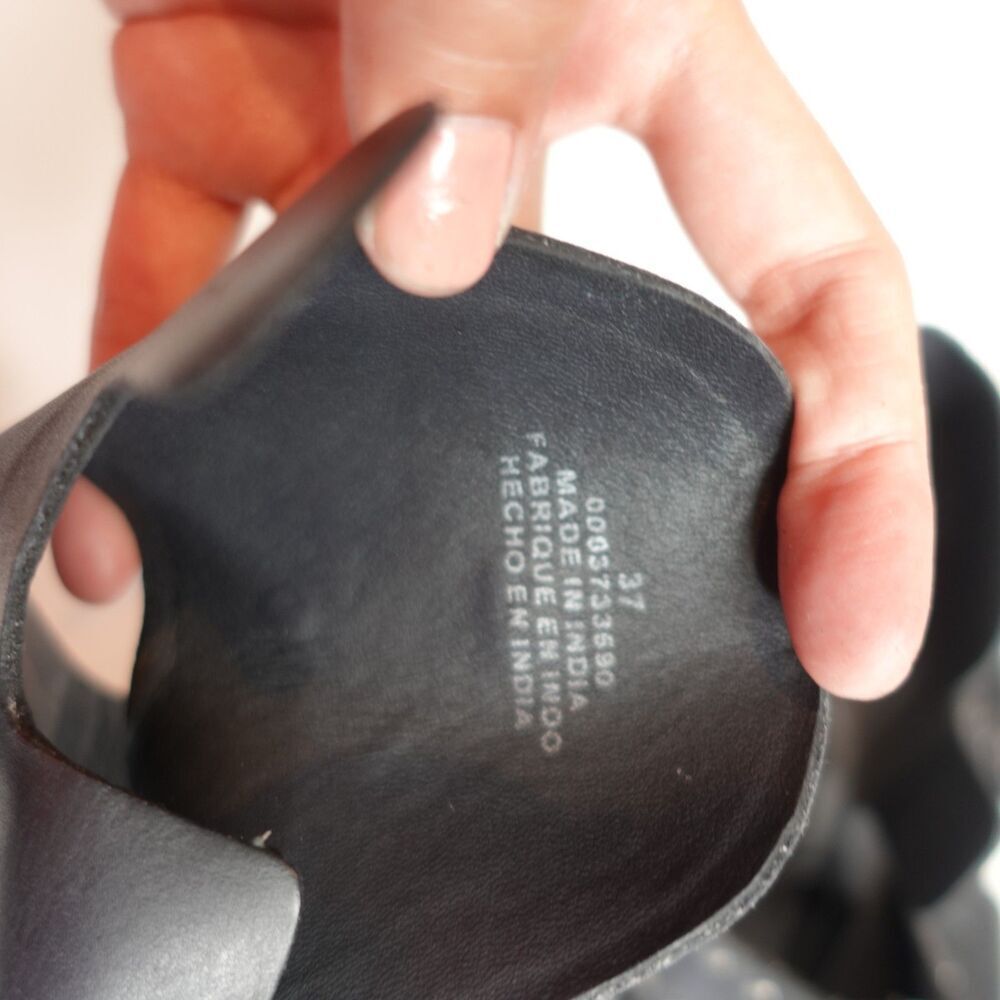 Free People Happiness Block Heel Sandal Size 37 Flawed (read description) - Picture 9 of 9